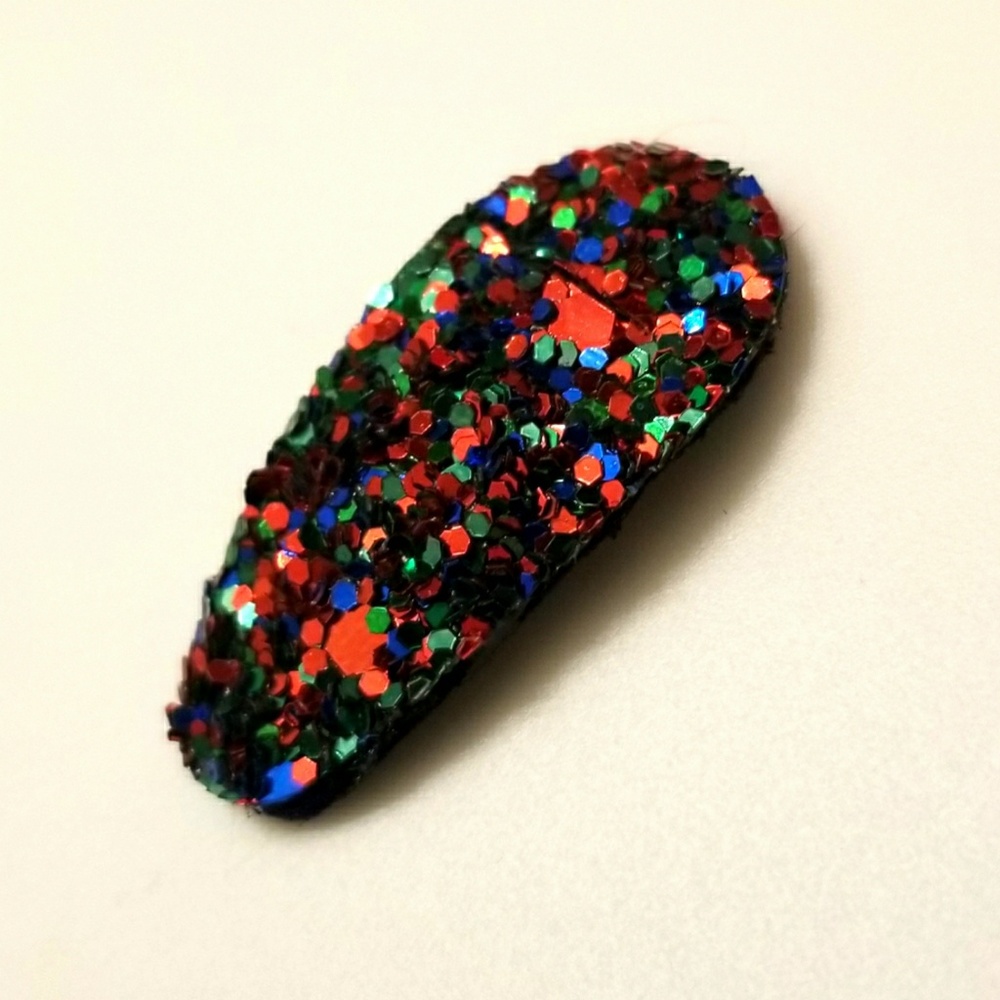 Confetti Glitter Snap Clip